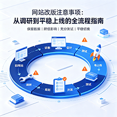 石家庄建站-网站改版注意事项：从调研到平稳上线的全流程指南