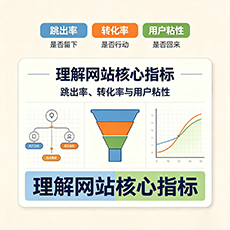 石家庄建站-理解网站核心指标：跳出率、转化率与用户粘性