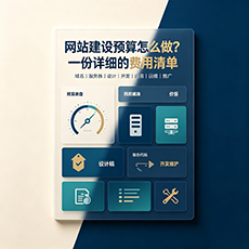 石家庄建站-网站建设预算怎么做?一份详细的费用清单